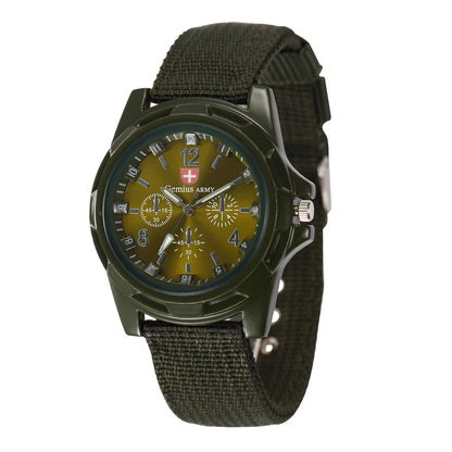 New Men Watches 2025 Fashion Quartz Wristwatch for Men Casual Nylon Band Military Sport Male Clock Watch Gift Reloj Hombre