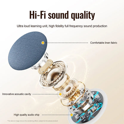 Bluetooth Speaker Wireless Bluetooth5.4 HiFi Pillow Sound Disc Sleep Decompression Support TF Card Reading Type-C Cable Charging