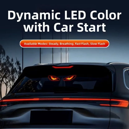 KEVANLY Solar Demon Eye Decorative Car Light
