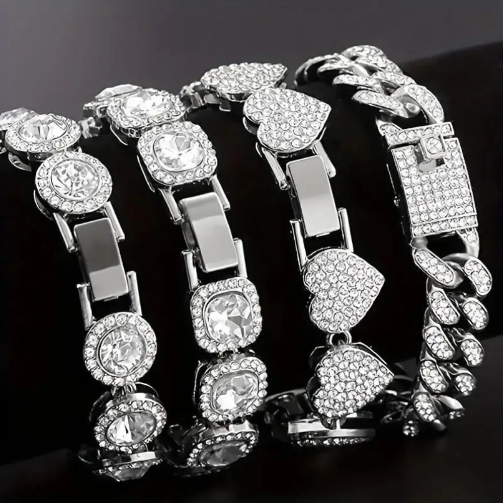Heart & Shine Four-Piece Bracelet Set