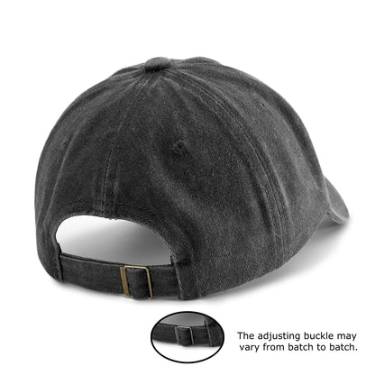 Retro Sports-Car Outline Washed-Cotton Dad Hat