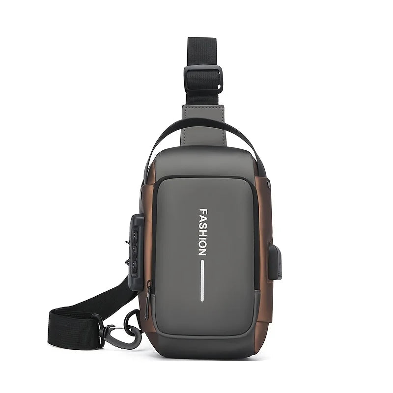 Men's Compact Anti-Theft Sling Bag