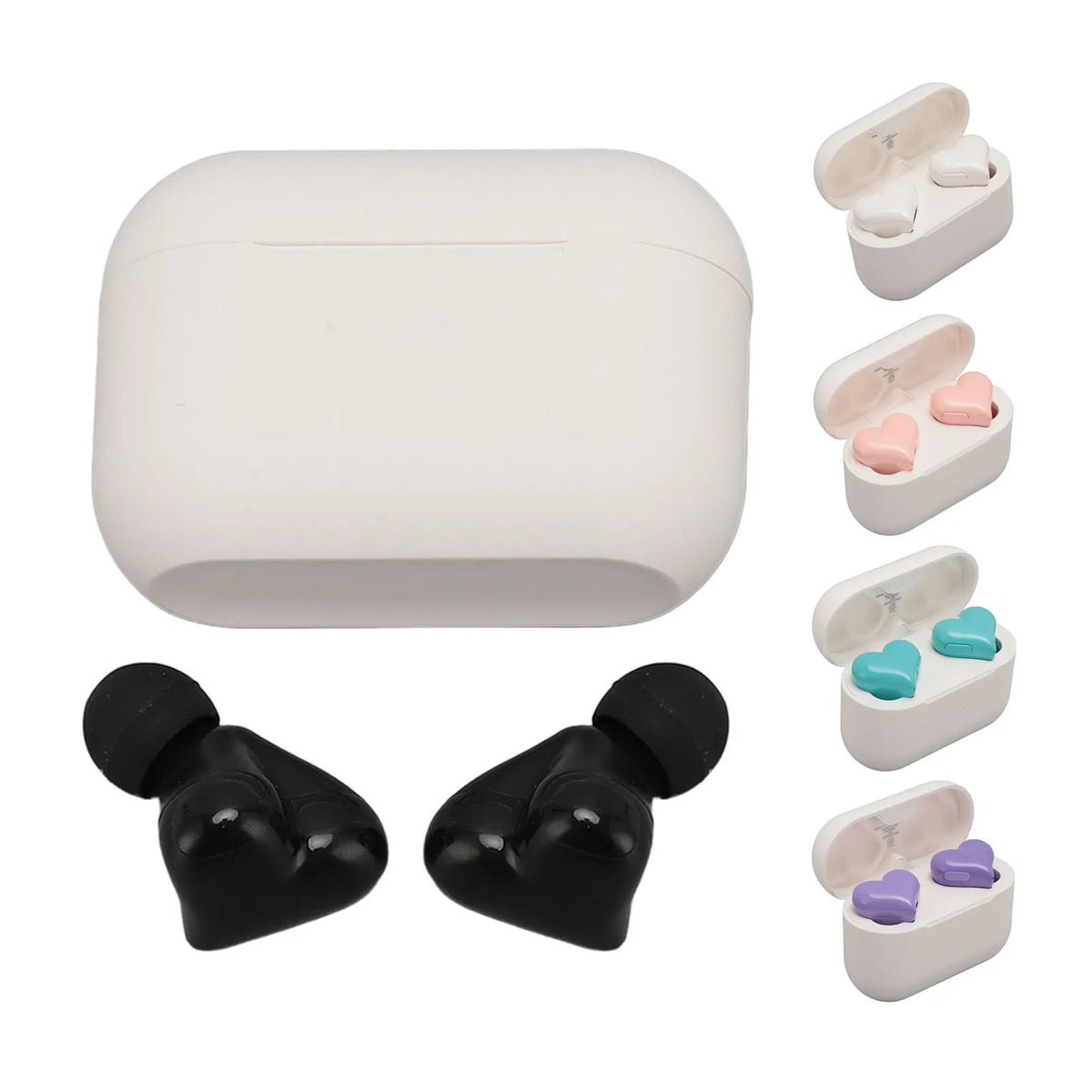 Heart Wireless Earbuds
