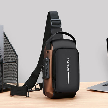Men's Compact Anti-Theft Sling Bag