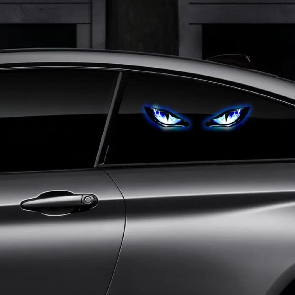 KEVANLY Solar Demon Eye Decorative Car Light