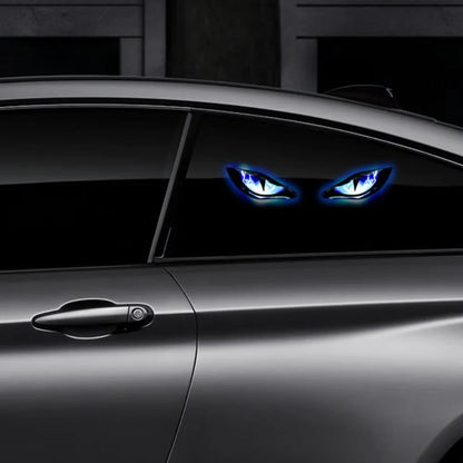KEVANLY Solar Demon Eye Decorative Car Light