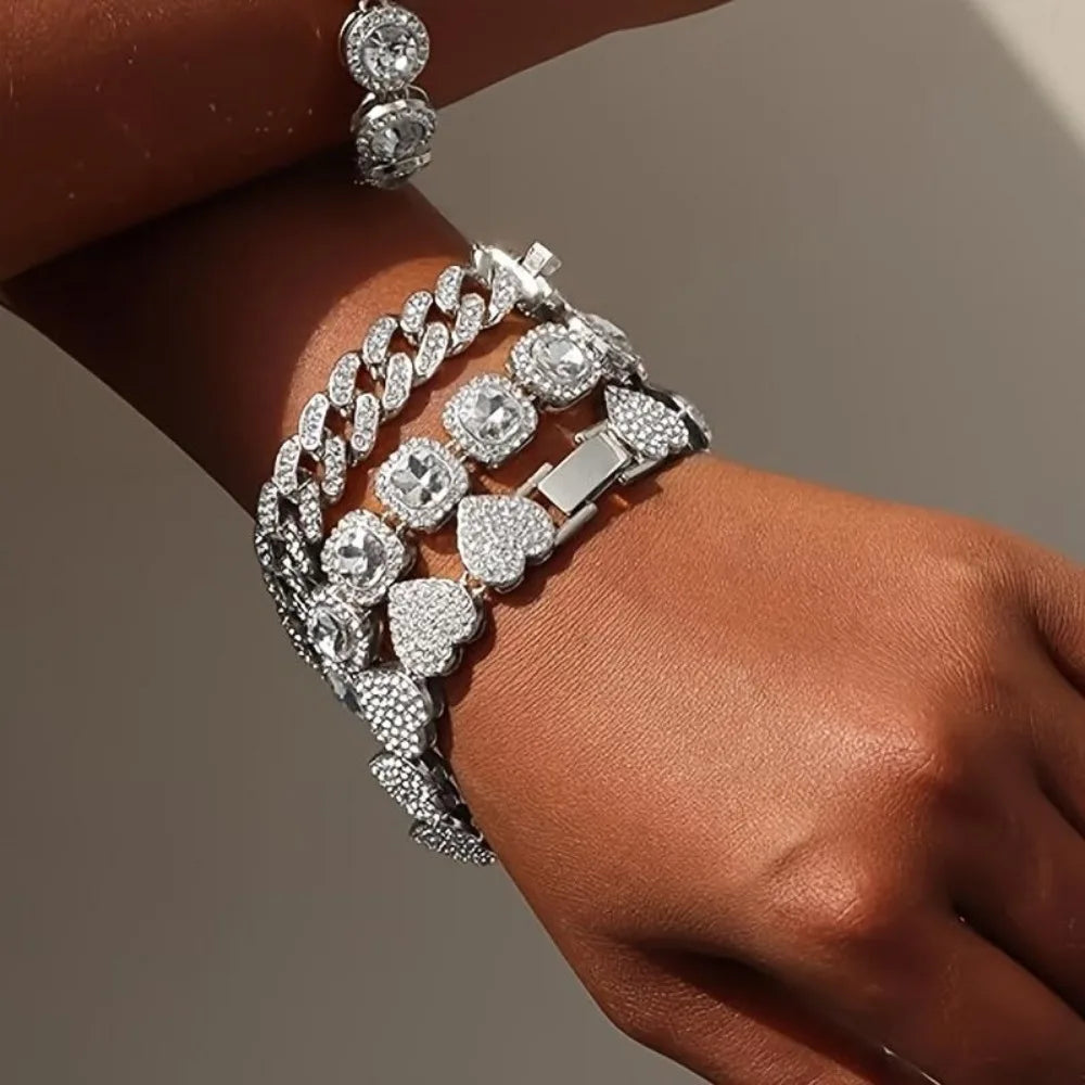 Heart & Shine Four-Piece Bracelet Set