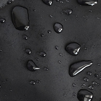 Large Black Sling Bag Waterproof Sling Backpack Oxford Fabric Outdoor Sports Chest Bag for Men Women Large Black Sling Backpack