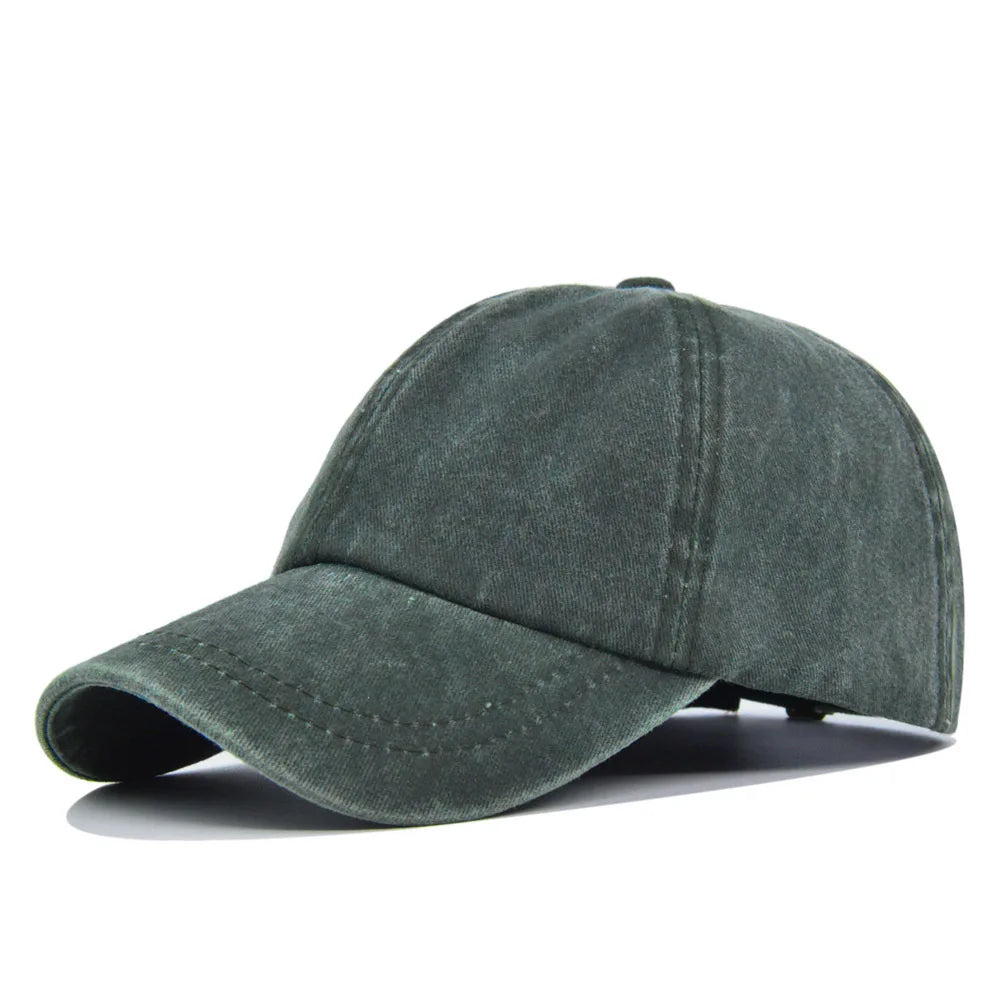 Vintage Washed Distressed-Cotton Dad Hat