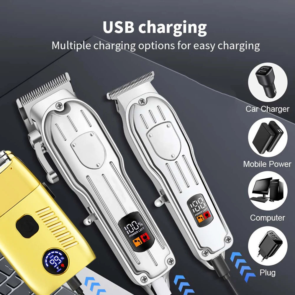 Edieu Rechargeable Grooming Collection — Clippers, Trimmers & Shavers