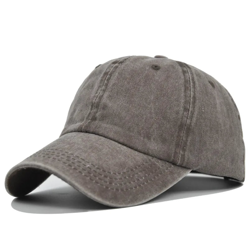 Vintage Washed Distressed-Cotton Dad Hat