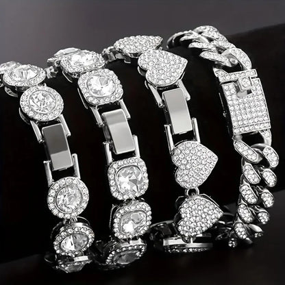 Heart & Shine Four-Piece Bracelet Set