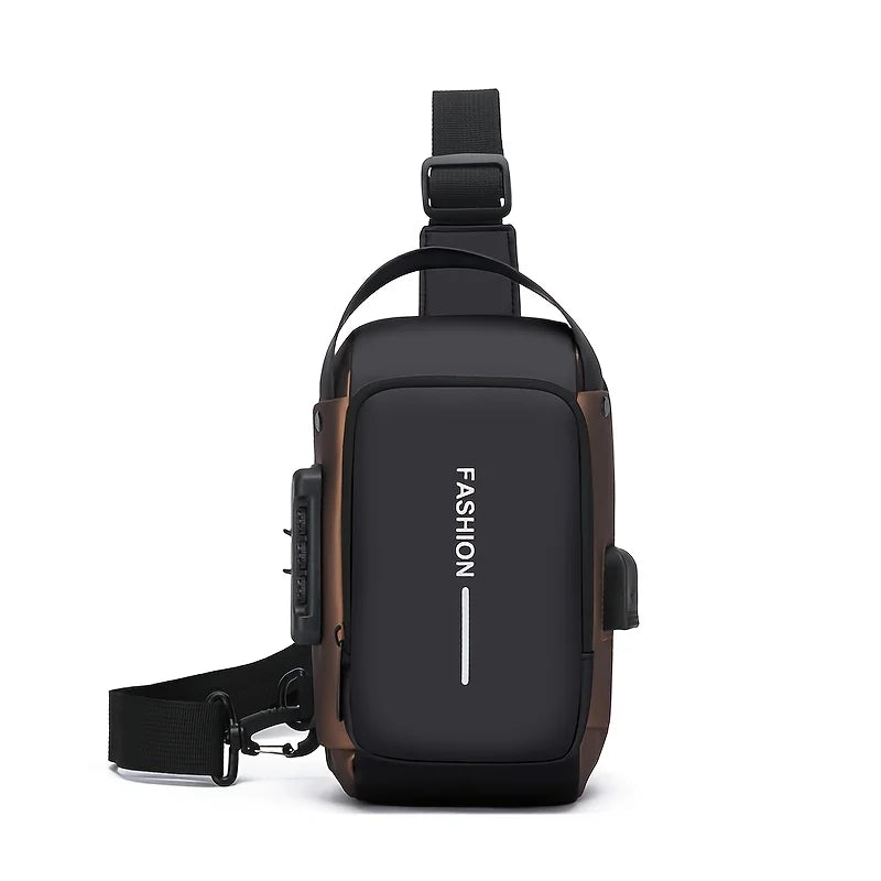 Men's Compact Anti-Theft Sling Bag