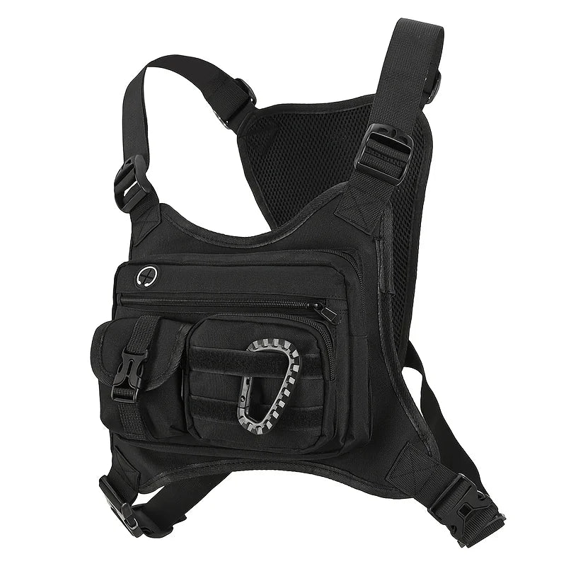 Tactical EDC Chest Rig — Outdoor Running Vest Pack