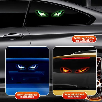 KEVANLY Solar Demon Eye Decorative Car Light