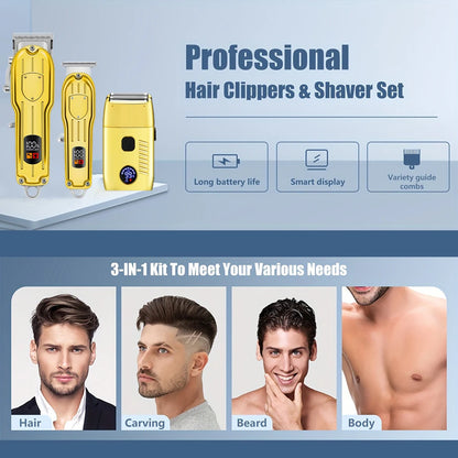 Edieu Rechargeable Grooming Collection — Clippers, Trimmers & Shavers