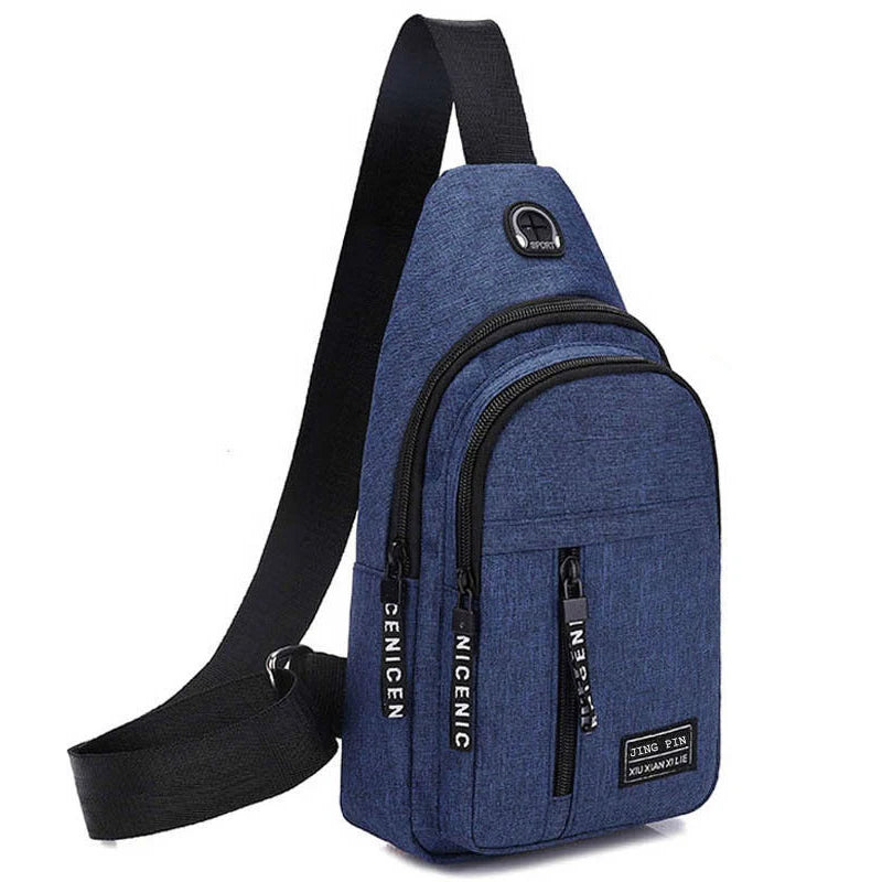 Men's Multifunctional Sling Bag — Crossbody Travel Pack