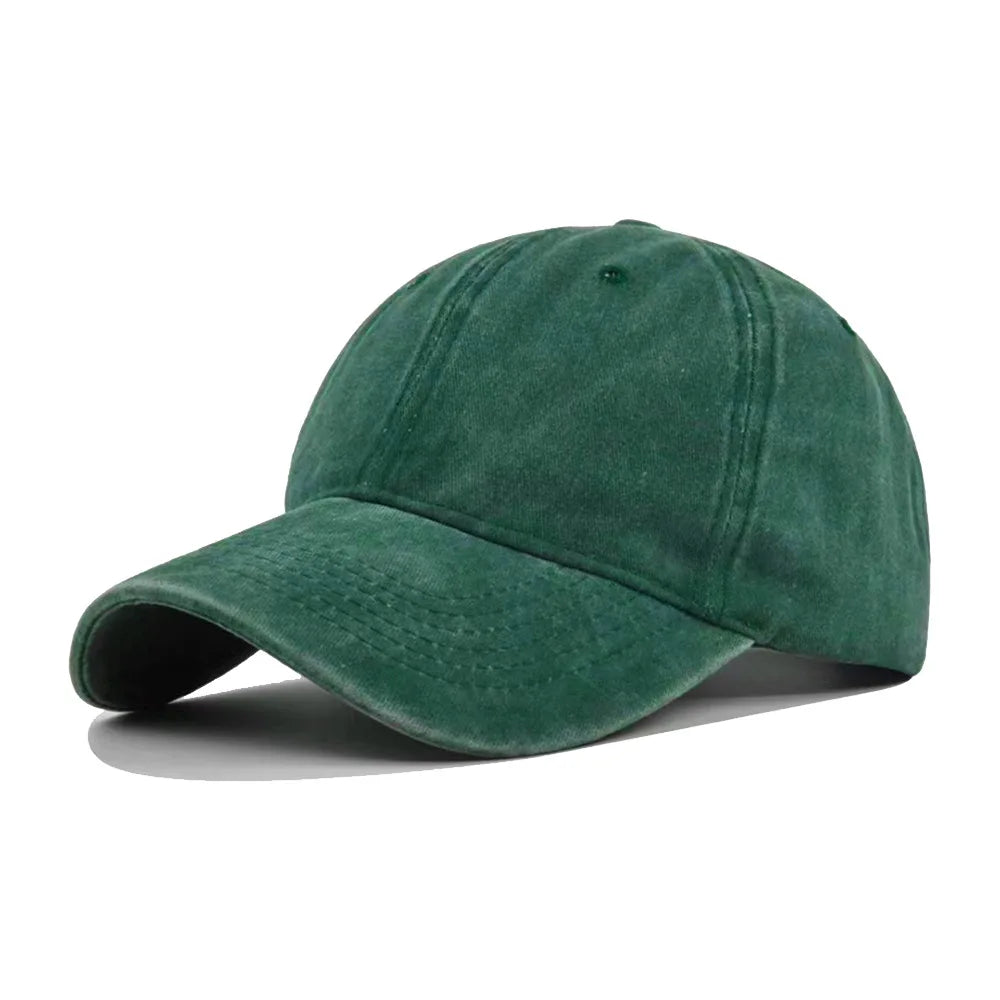 Vintage Washed Distressed-Cotton Dad Hat