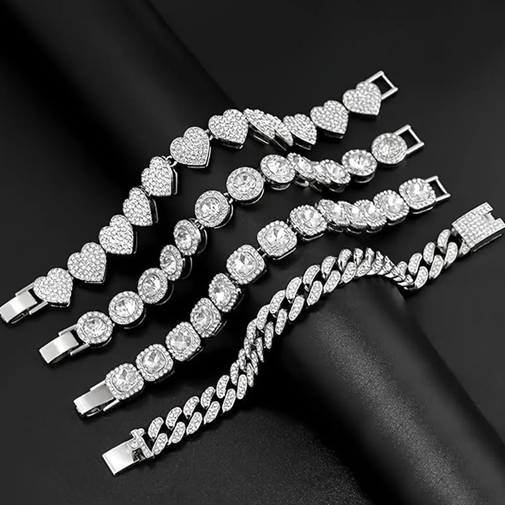 Heart & Shine Four-Piece Bracelet Set