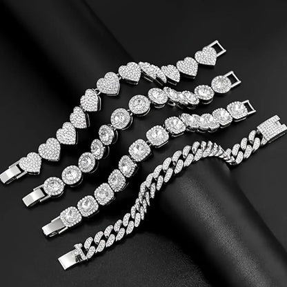 Heart & Shine Four-Piece Bracelet Set