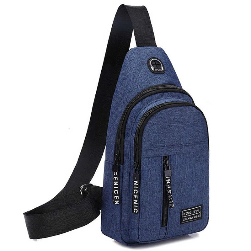 Men's Multifunctional Sling Bag — Crossbody Travel Pack