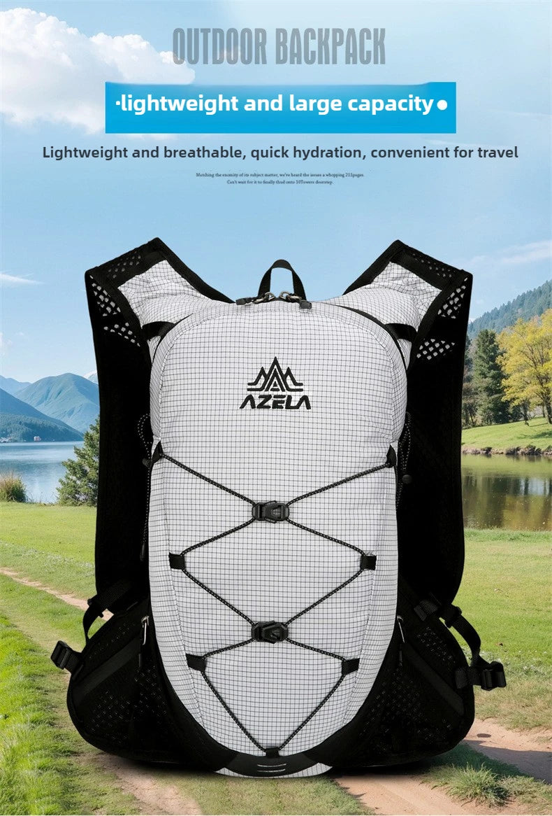 Outdoor Hiking Backpack Ultralight Women Men Running Race Hydration Vest Marathon Running Bicycle Bag for Travel Cycling Camping