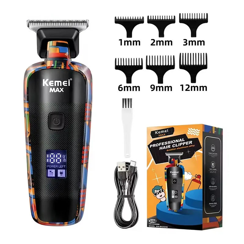 Kemei Graffiti Grooming Collection — Clippers, Trimmers & Shavers