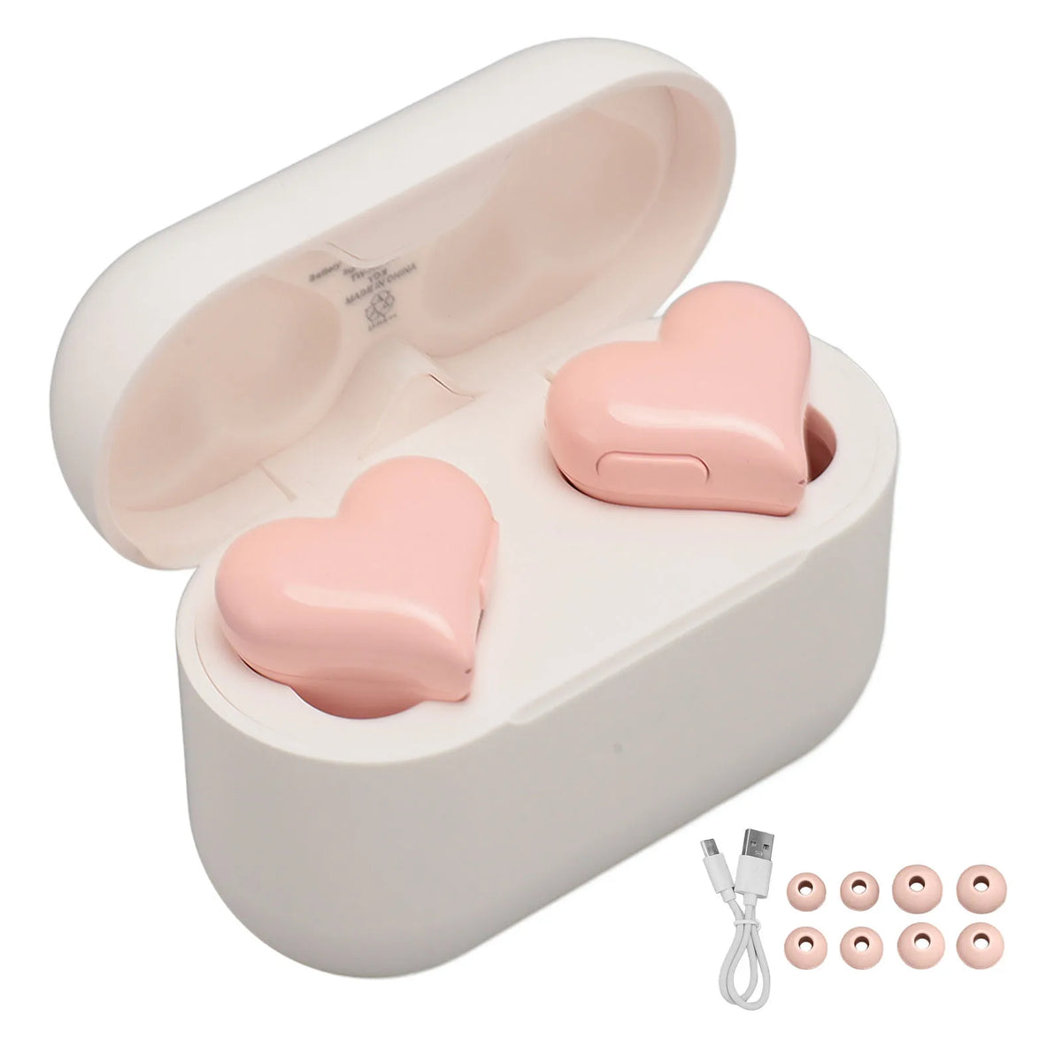 Heart Wireless Earbuds