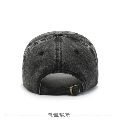 Vintage Washed Distressed-Cotton Dad Hat