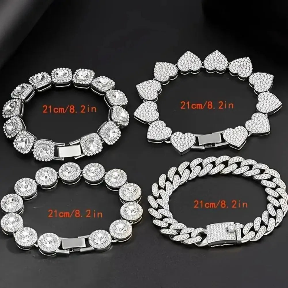 Heart & Shine Four-Piece Bracelet Set