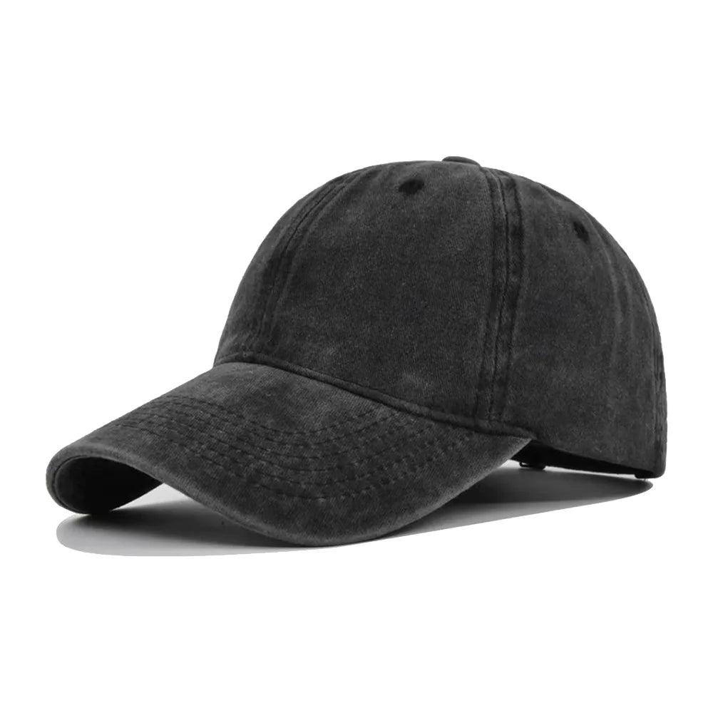 Vintage Washed Distressed-Cotton Dad Hat