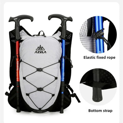 Outdoor Hiking Backpack Ultralight Women Men Running Race Hydration Vest Marathon Running Bicycle Bag for Travel Cycling Camping
