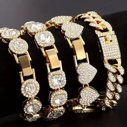 Heart & Shine Four-Piece Bracelet Set