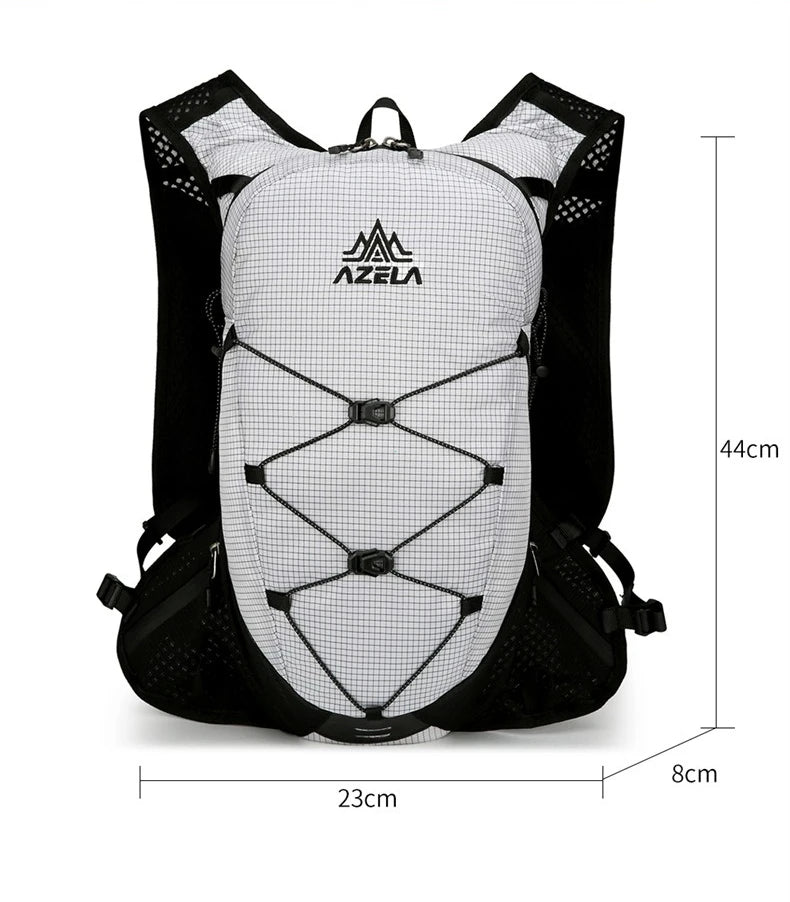 Outdoor Hiking Backpack Ultralight Women Men Running Race Hydration Vest Marathon Running Bicycle Bag for Travel Cycling Camping