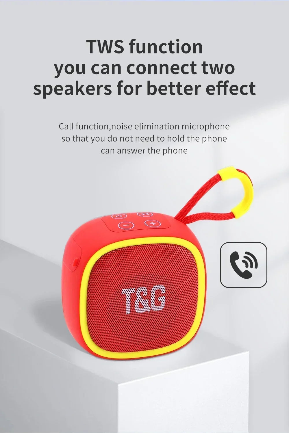 Bluetooth Speaker Mini Portable IPX4 Waterproof Wireless Loudspeaker Support TF FM Card BT TWS Stereo HIFI Sound Box Car Audio