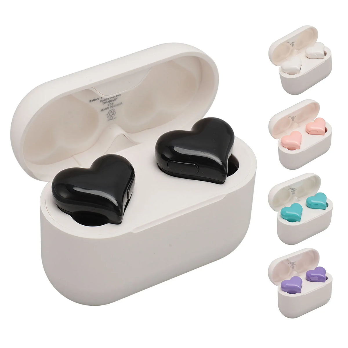 Heart Wireless Earbuds