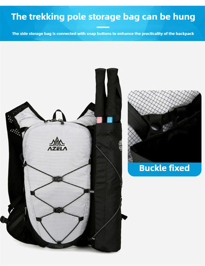 Outdoor Hiking Backpack Ultralight Women Men Running Race Hydration Vest Marathon Running Bicycle Bag for Travel Cycling Camping