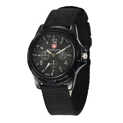 New Men Watches 2025 Fashion Quartz Wristwatch for Men Casual Nylon Band Military Sport Male Clock Watch Gift Reloj Hombre