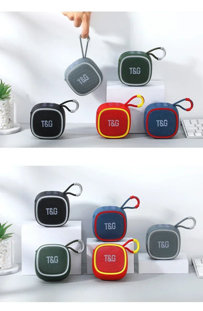 Bluetooth Speaker Mini Portable IPX4 Waterproof Wireless Loudspeaker Support TF FM Card BT TWS Stereo HIFI Sound Box Car Audio