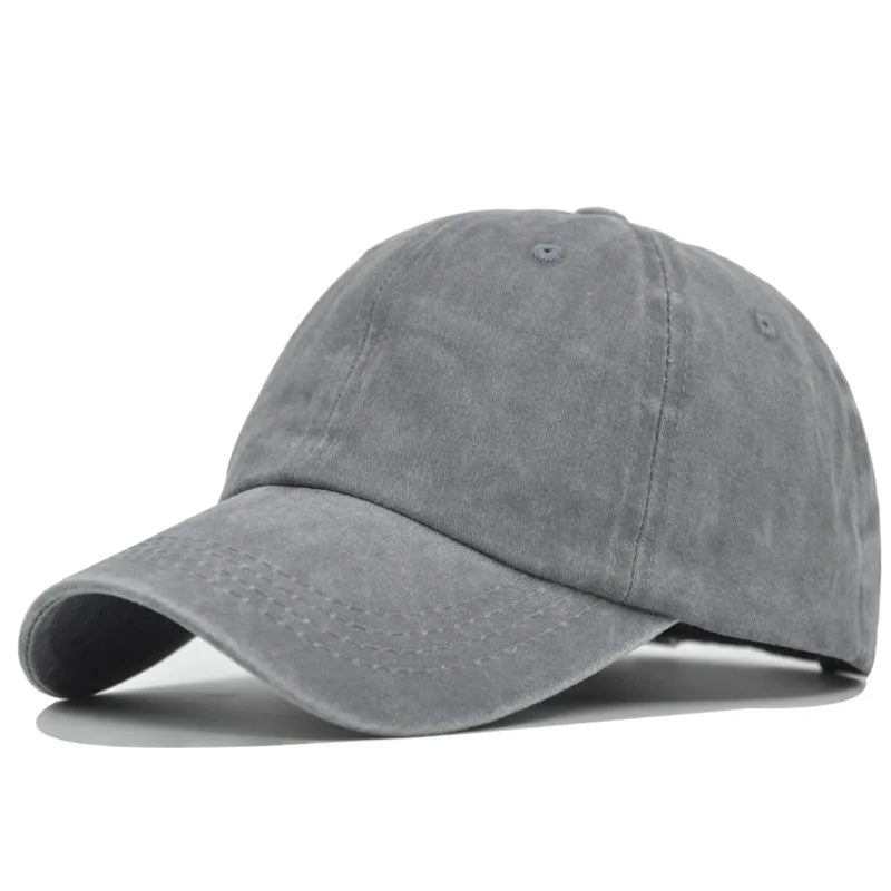 Vintage Washed Distressed-Cotton Dad Hat