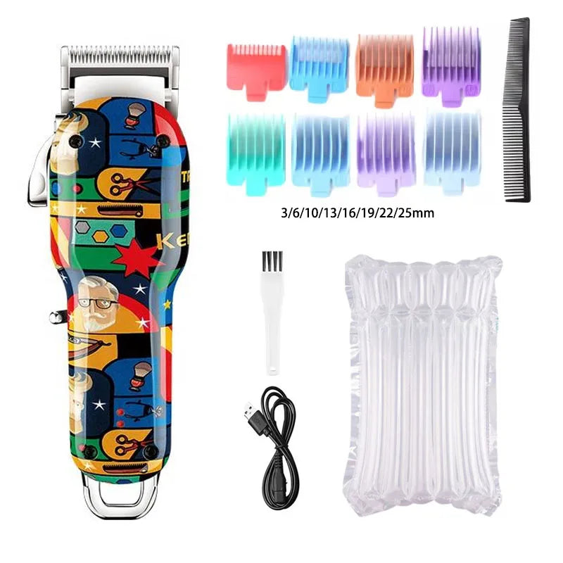 Kemei Graffiti Grooming Collection — Clippers, Trimmers & Shavers