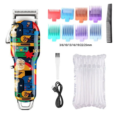 Kemei Graffiti Grooming Collection — Clippers, Trimmers & Shavers
