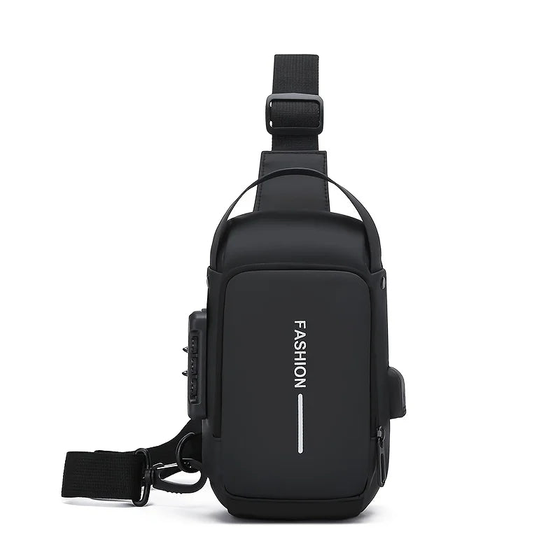 Men's Compact Anti-Theft Sling Bag