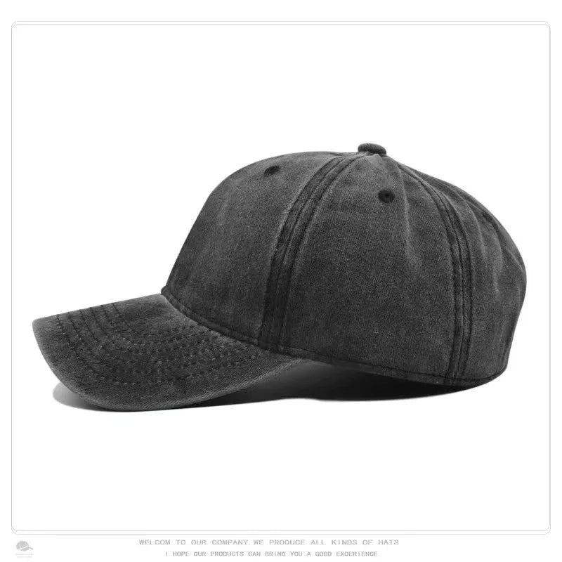Vintage Washed Distressed-Cotton Dad Hat