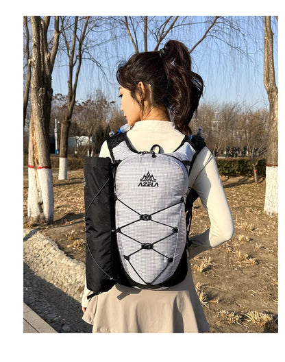 Outdoor Hiking Backpack Ultralight Women Men Running Race Hydration Vest Marathon Running Bicycle Bag for Travel Cycling Camping