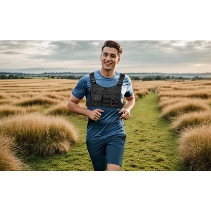 Tactical EDC Chest Rig — Outdoor Running Vest Pack