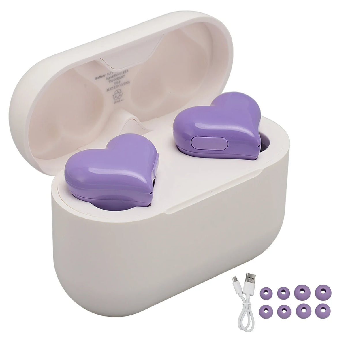 Heart Wireless Earbuds