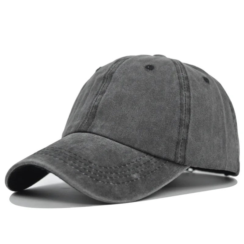 Vintage Washed Distressed-Cotton Dad Hat