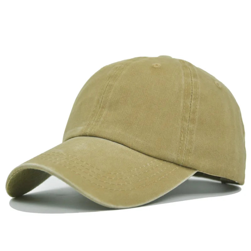 Vintage Washed Distressed-Cotton Dad Hat