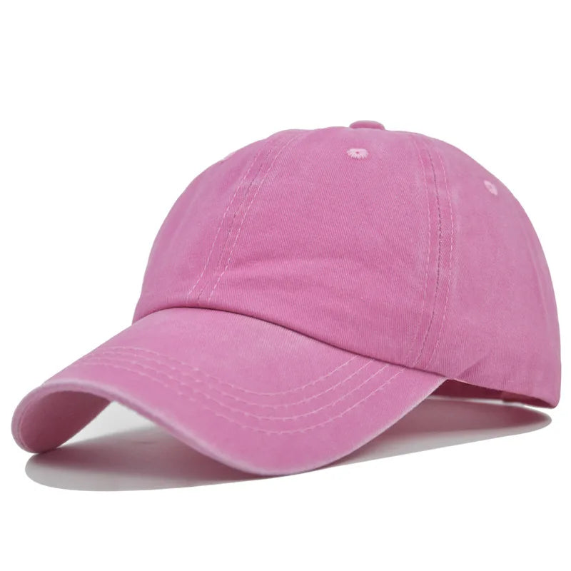 Vintage Washed Distressed-Cotton Dad Hat